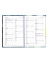 2024-9492960,Agenda datata Herlitz A5, 352 pagini, coperta buretata, Motiv muffins 2024