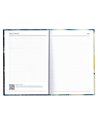 2024-9492960,Agenda datata Herlitz A5, 352 pagini, coperta buretata, Motiv muffins 2024