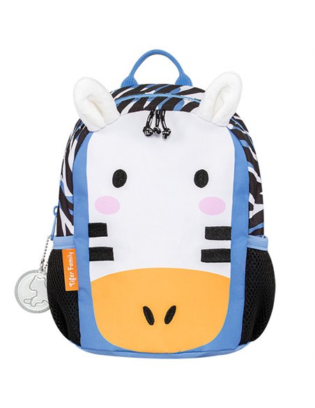 SKDF-020A,Ghiozdan Herlitz mini dear friends, Motiv zebra-cadabra