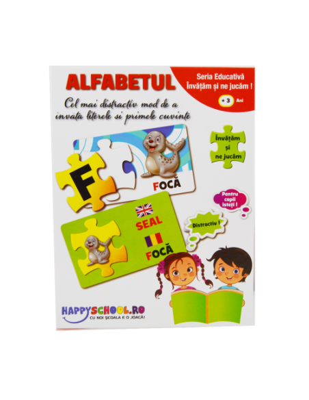 Joc tip Puzzle, Alfabetul Joc tip Puzzle, Alfabetul
