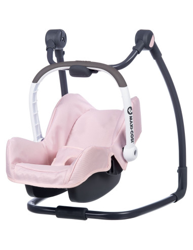 S7600240235,Scaun de masa pentru papusi Smoby Maxi Cosi Quinny 3 in 1 roz