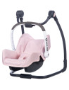 S7600240235,Scaun de masa pentru papusi Smoby Maxi Cosi Quinny 3 in 1 roz
