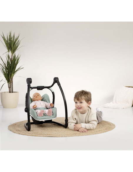 S7600240239,Scaun de masa pentru papusi Smoby Maxi Cosi Quinny 3 in 1 albastru