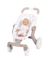 S7600251218,Carucior sport pentru papusi Smoby Baby Nurse Poussette Pop crem