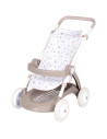 S7600254018,Carucior sport pentru papusi Smoby Baby Nurse Poussette crem