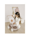 S7600254018,Carucior sport pentru papusi Smoby Baby Nurse Poussette crem