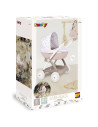 S7600254118,Carucior nou nascut pentru papusi Smoby Baby Nurse Landau crem