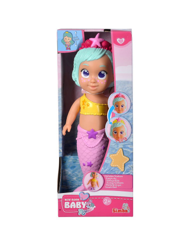 S105030007,Jucarie de baie Simba New Born Baby Mermaid 30 cm S105030007,Jucarie de baie Simba New Born Baby Mermaid 30 cm