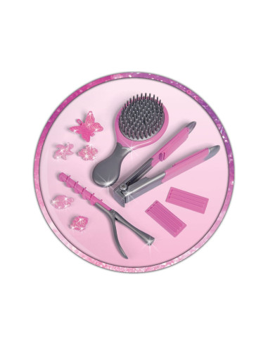 S105733323,Papusa Simba Steffi Love Hair Stylist 29 cm cu accesorii