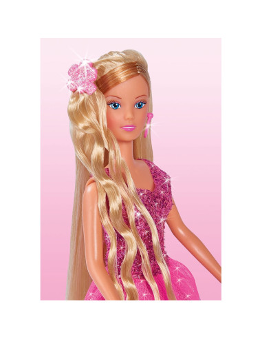 S105733323,Papusa Simba Steffi Love Hair Stylist 29 cm cu accesorii