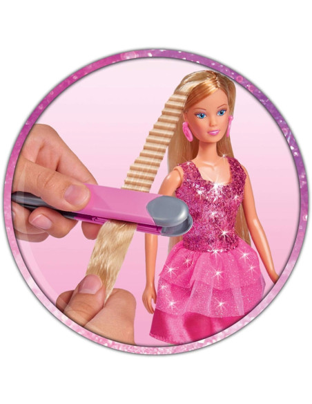 S105733323,Papusa Simba Steffi Love Hair Stylist 29 cm cu accesorii
