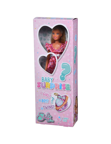 S105733588,Papusa Simba Steffi Love Baby Surprise 29 cm cu accesorii