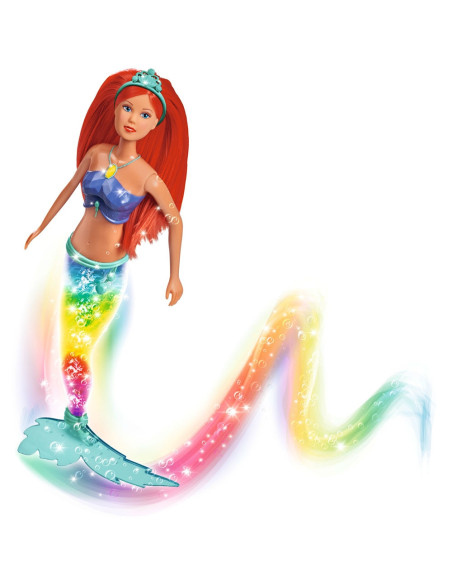 S105733656,Papusa Simba Steffi Love Sparkle Mermaid 29 cm cu lumini