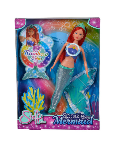 S105733656,Papusa Simba Steffi Love Sparkle Mermaid 29 cm cu lumini