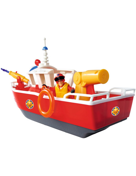 S109252580038,Barca Simba Fireman Sam Titan Fireboat 32 cm cu figurina si accesorii
