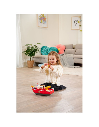 S109252580038,Barca Simba Fireman Sam Titan Fireboat 32 cm cu figurina si accesorii