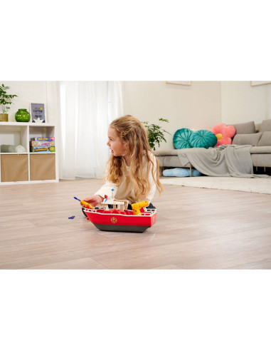 S109252580038,Barca Simba Fireman Sam Titan Fireboat 32 cm cu figurina si accesorii