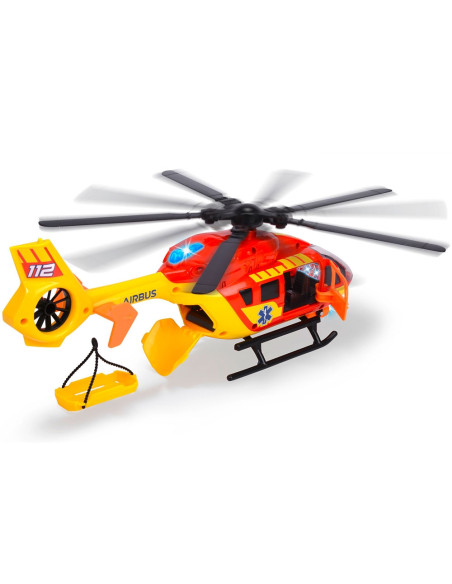 S203716024,Elicopter de salvare Dickie Toys Airbus H145 1:36 36 cm cu lumini si sunete