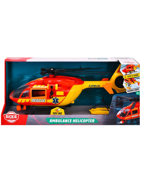 S203716024,Elicopter de salvare Dickie Toys Airbus H145 1:36 36 cm cu lumini si sunete