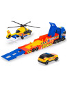 S203717005,Set Dickie Toys Rescue Transporter 40 cm cu camion, masina, elicopter si accesorii