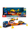 S203717005,Set Dickie Toys Rescue Transporter 40 cm cu camion, masina, elicopter si accesorii