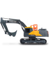 S203729018ONL,Excavator Dickie Toys Volvo Mining Excavator 60 cm cu telecomanda, lumini si sunete gri