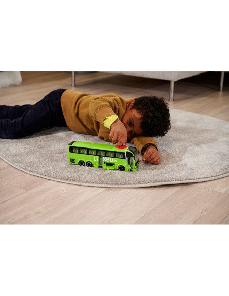 S203744015,Autobuz Dickie Toys MAN Lion's Coach 26,5 cm Flixbus verde