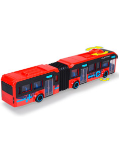 S203747015,Autobuz Dickie Toys Volvo City Bus 40 cm rosu 2