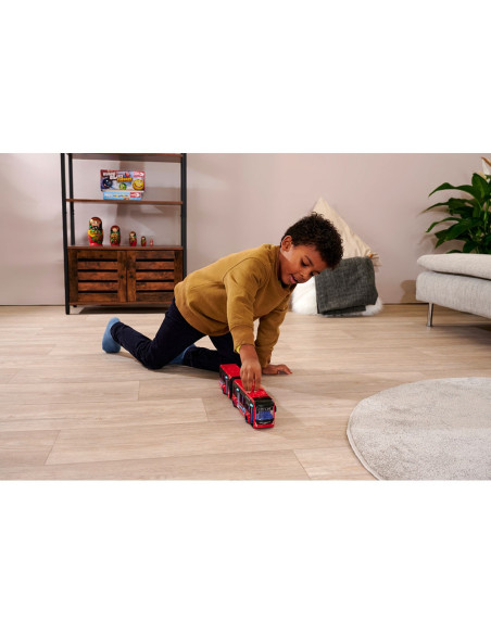 S203747015,Autobuz Dickie Toys Volvo City Bus 40 cm rosu