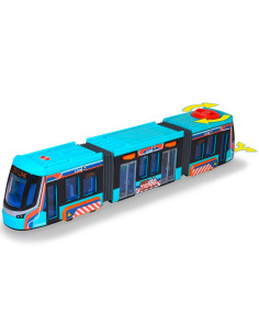 S203747016,Tramvai Dickie Toys Siemens City Tram 41,5 cm albastru 2