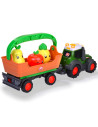 S204115006,Tractor Simba ABC Freddy Fruit Trailer 30 cm cu lumini, sunete si accesorii