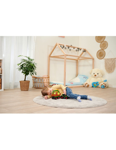 S204115006,Tractor Simba ABC Freddy Fruit Trailer 30 cm cu lumini, sunete si accesorii