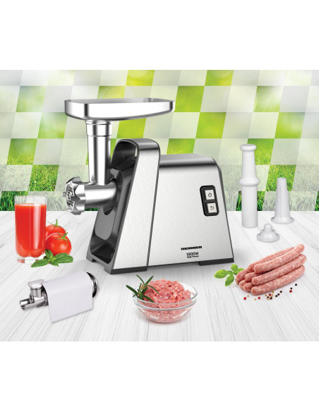Masina de tocat carne Heinner MG-Y1800X, putere maximă: 1800W Masina de tocat carne Heinner MG-Y1800X, putere maximă: 1800W