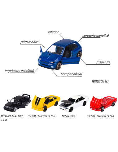 S212052021,Set Majorette Youngster cu 5 masinute