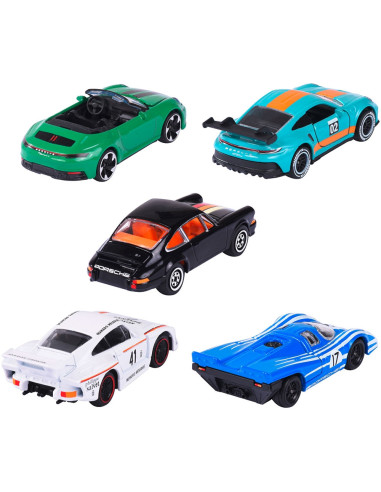 S212053172,Set Majorette Porsche Motorsport cu 5 masinute