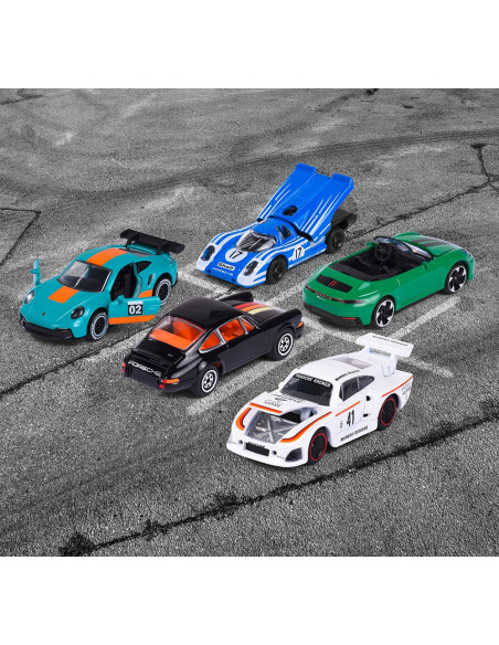 S212053172,Set Majorette Porsche Motorsport cu 5 masinute
