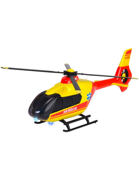 S213713002,Elicopter de salvare Majorette Airbus H135 cu lumini si sunete
