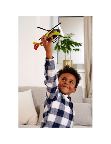 S213713002,Elicopter de salvare Majorette Airbus H135 cu lumini si sunete