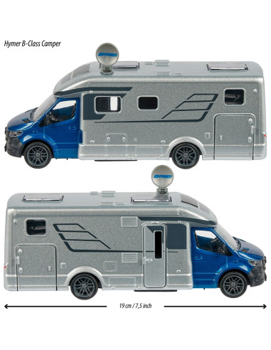 S213773000,Masinuta Majorette Hymer B-Class Camper cu lumini si sunete