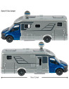 S213773000,Masinuta Majorette Hymer B-Class Camper cu lumini si sunete