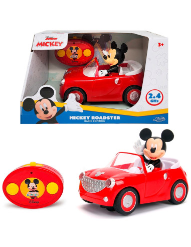 S253074000,Masina Jada Toys RC Mickey Roadster 1:24 19 cm cu telecomanda