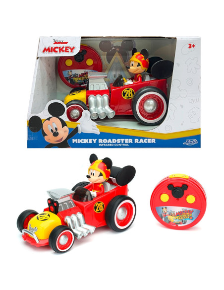 S253074005,Masina Jada Toys IRC Mickey Roadster Racer 1:24 19 cm cu telecomanda