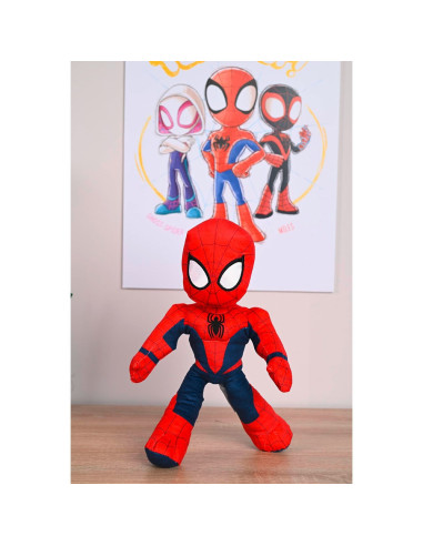 S6315875810X12,Jucarie de plus Simba Disney Marvel Spidey 25 cm