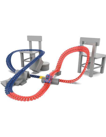 S7600180918,Pista Smoby Spidey FleXtreme Racetrack circuit de curse