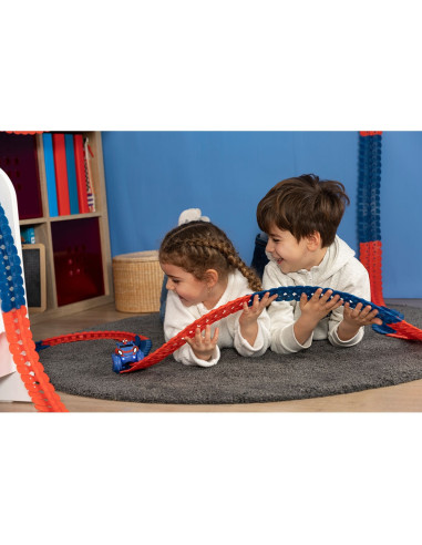 S7600180918,Pista Smoby Spidey FleXtreme Racetrack circuit de curse