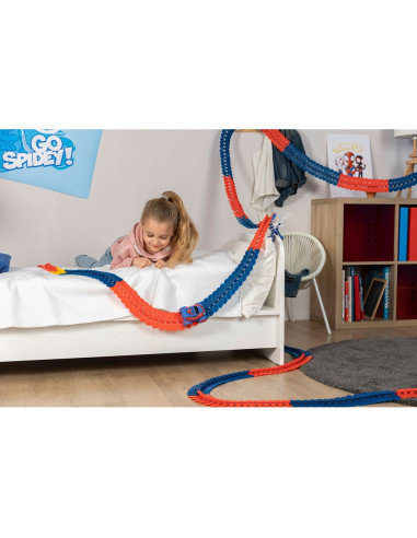 S7600180918,Pista Smoby Spidey FleXtreme Racetrack circuit de curse