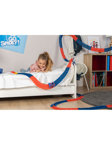 S7600180918,Pista Smoby Spidey FleXtreme Racetrack circuit de curse