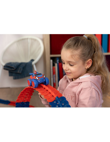 S7600180918,Pista Smoby Spidey FleXtreme Racetrack circuit de curse