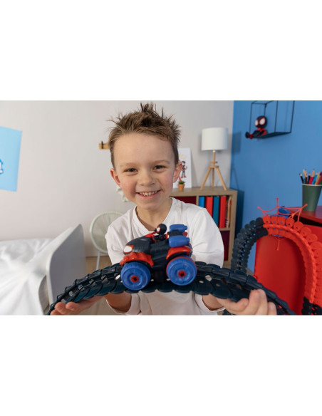 S7600180926,Pista Smoby Spidey FleXtreme Set Spin circuit de curse
