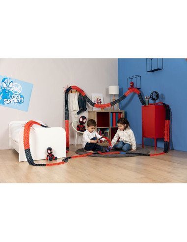 S7600180926,Pista Smoby Spidey FleXtreme Set Spin circuit de curse